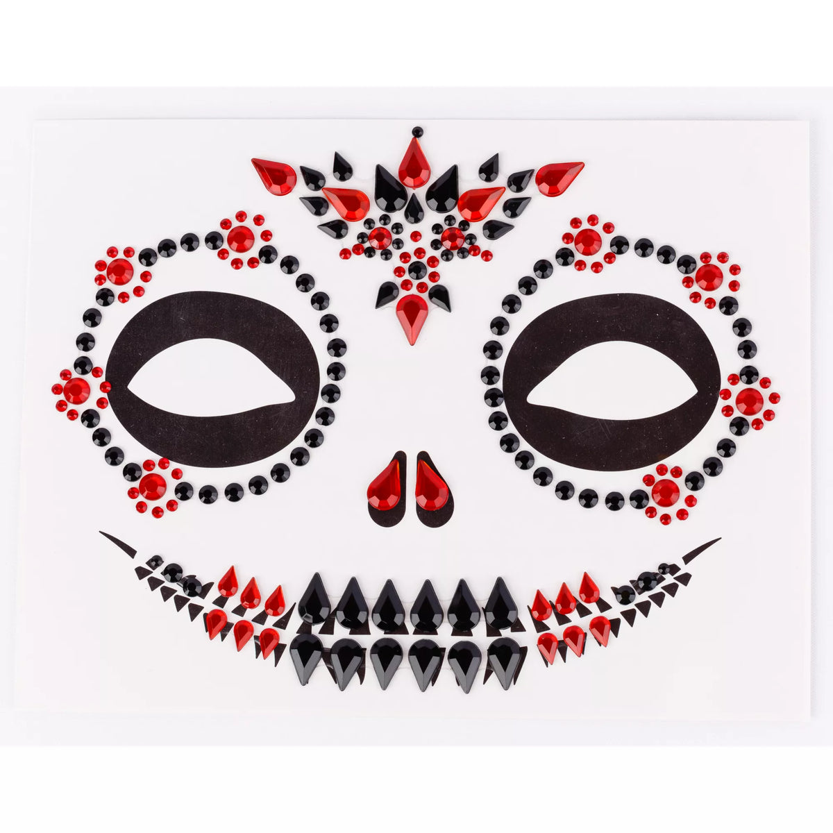 Sugar Skull Jewel Face Decal