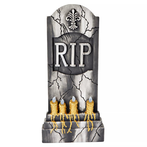 36 Inch Light-Up RIP Tombstone