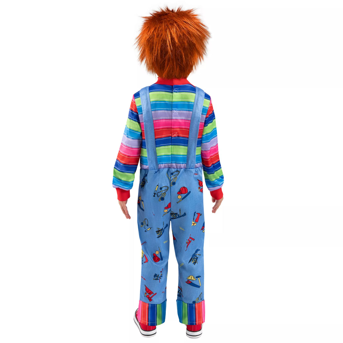 Toddler Chucky Jumpsuit Costume