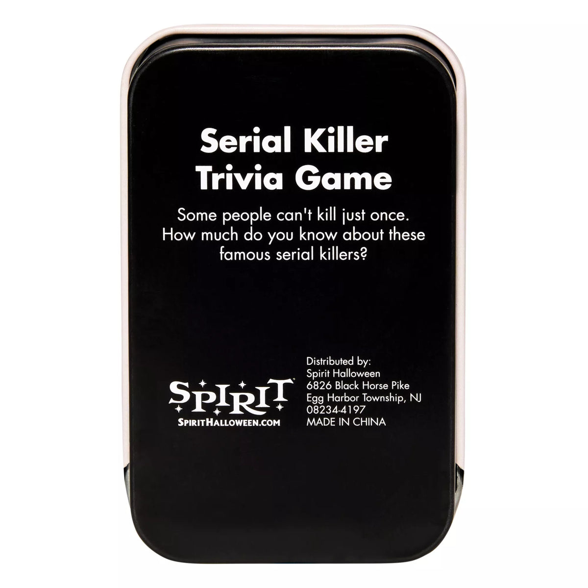 Serial Killers Trivia Card Game