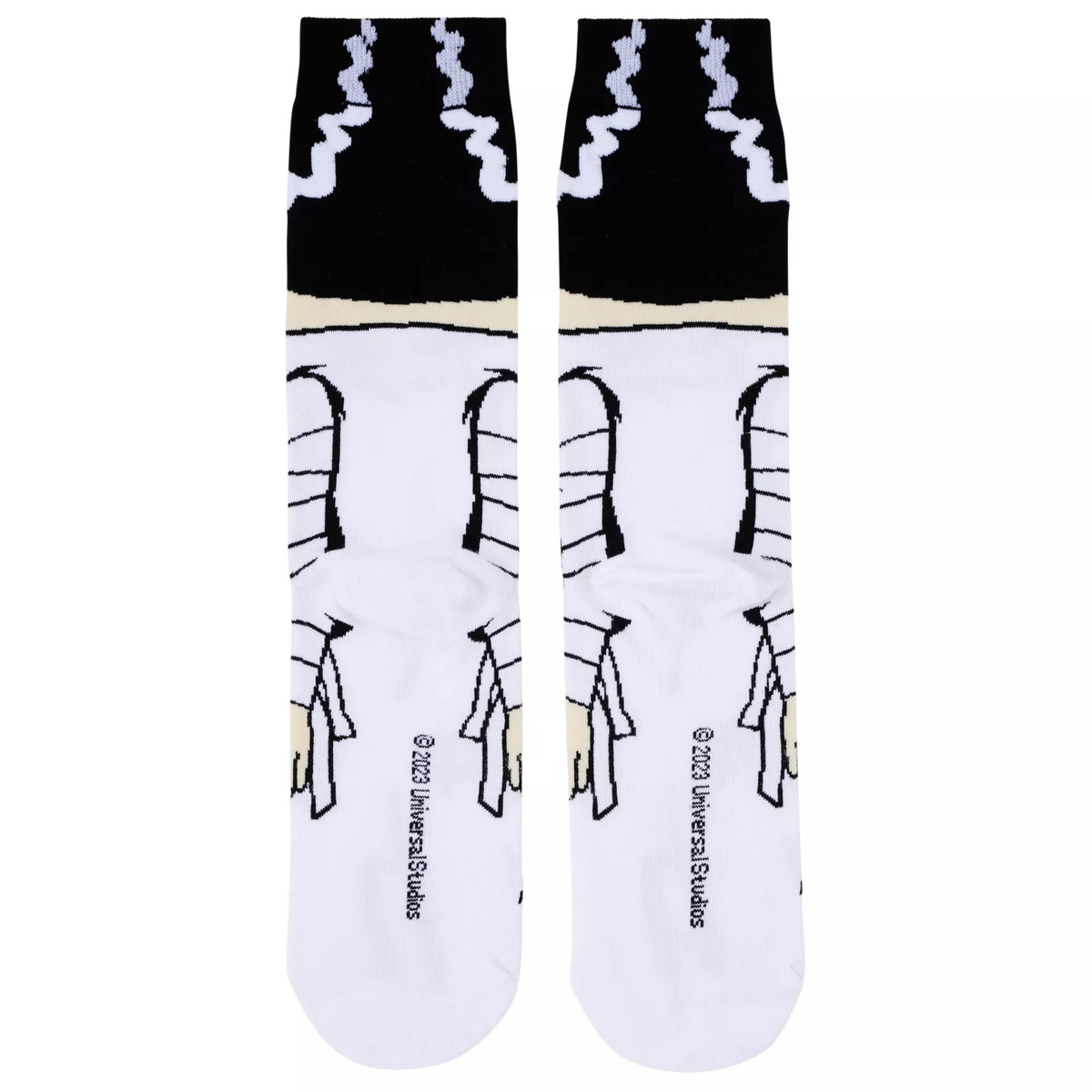 360 Bride of Frankenstein Crew Socks - Universal Classic Monsters