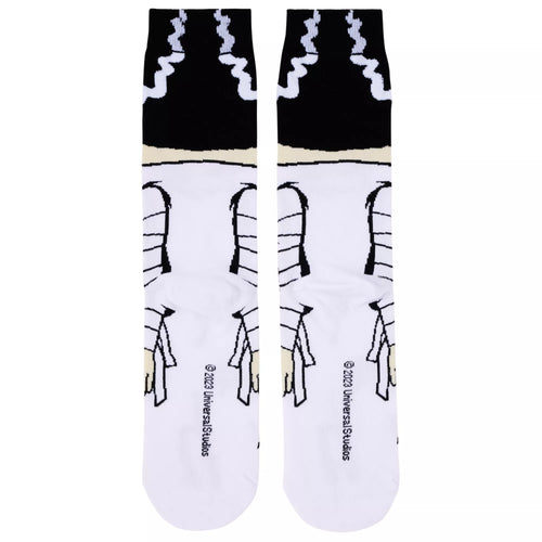 360 Bride of Frankenstein Crew Socks - Universal Classic Monsters