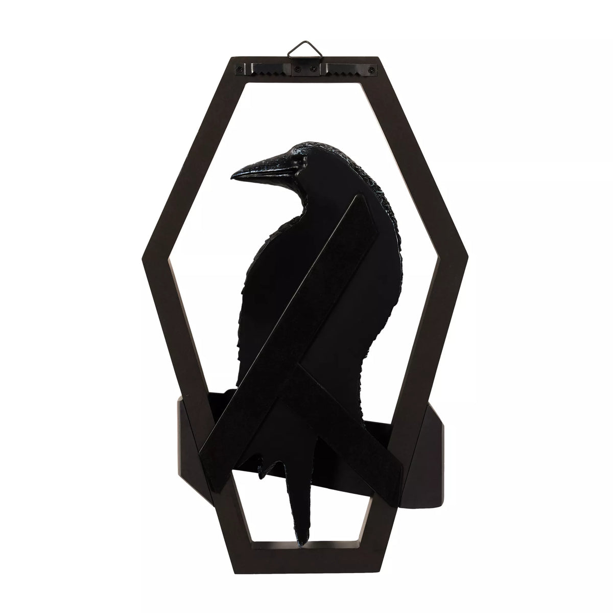 Gothic Noir Nevermore Raven Sign