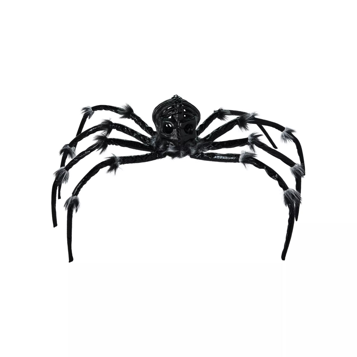 Light-Up Black Skull Spider