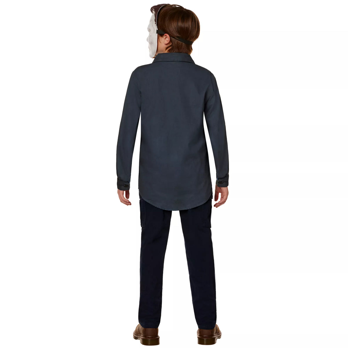 Kids Michael Myers Work Shirt and Mask Costume Kit - Halloween