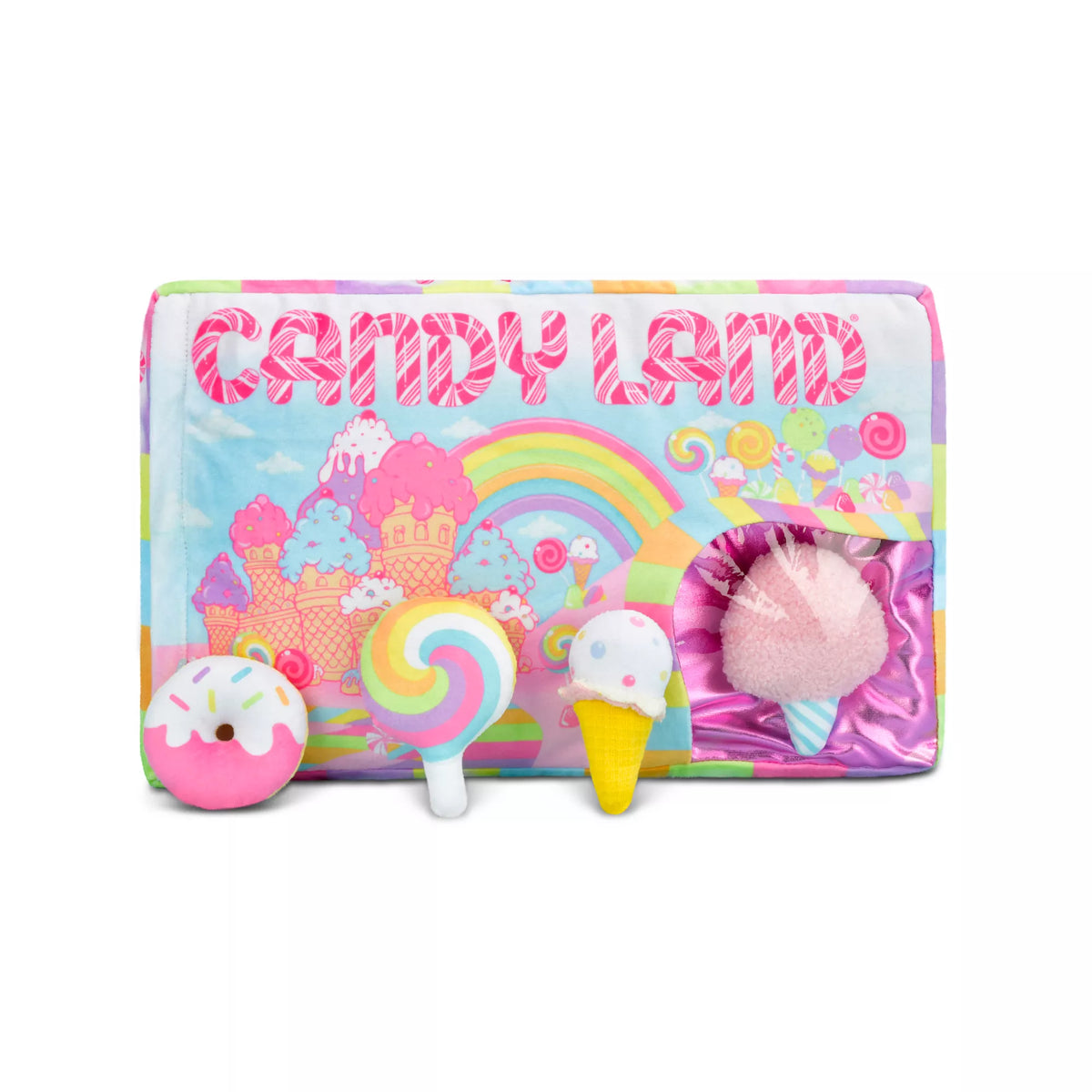Candy Land Board Game Mini Plush Pillow Set