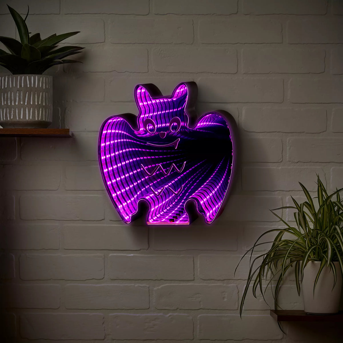 LED Bat Infinity Mirror