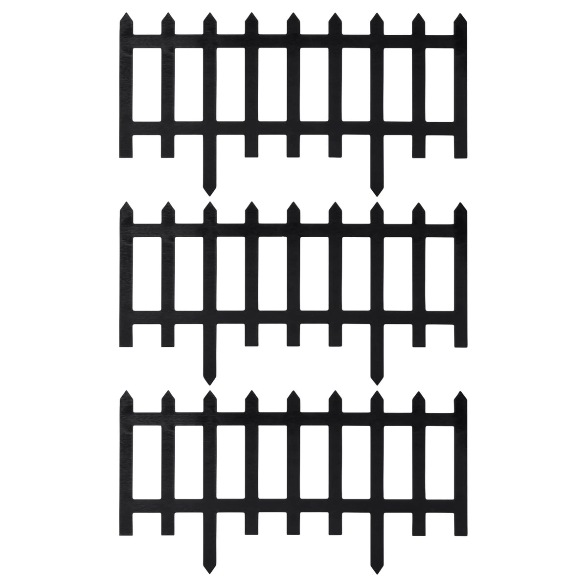 Black Cat Tombstone and Stakes Set