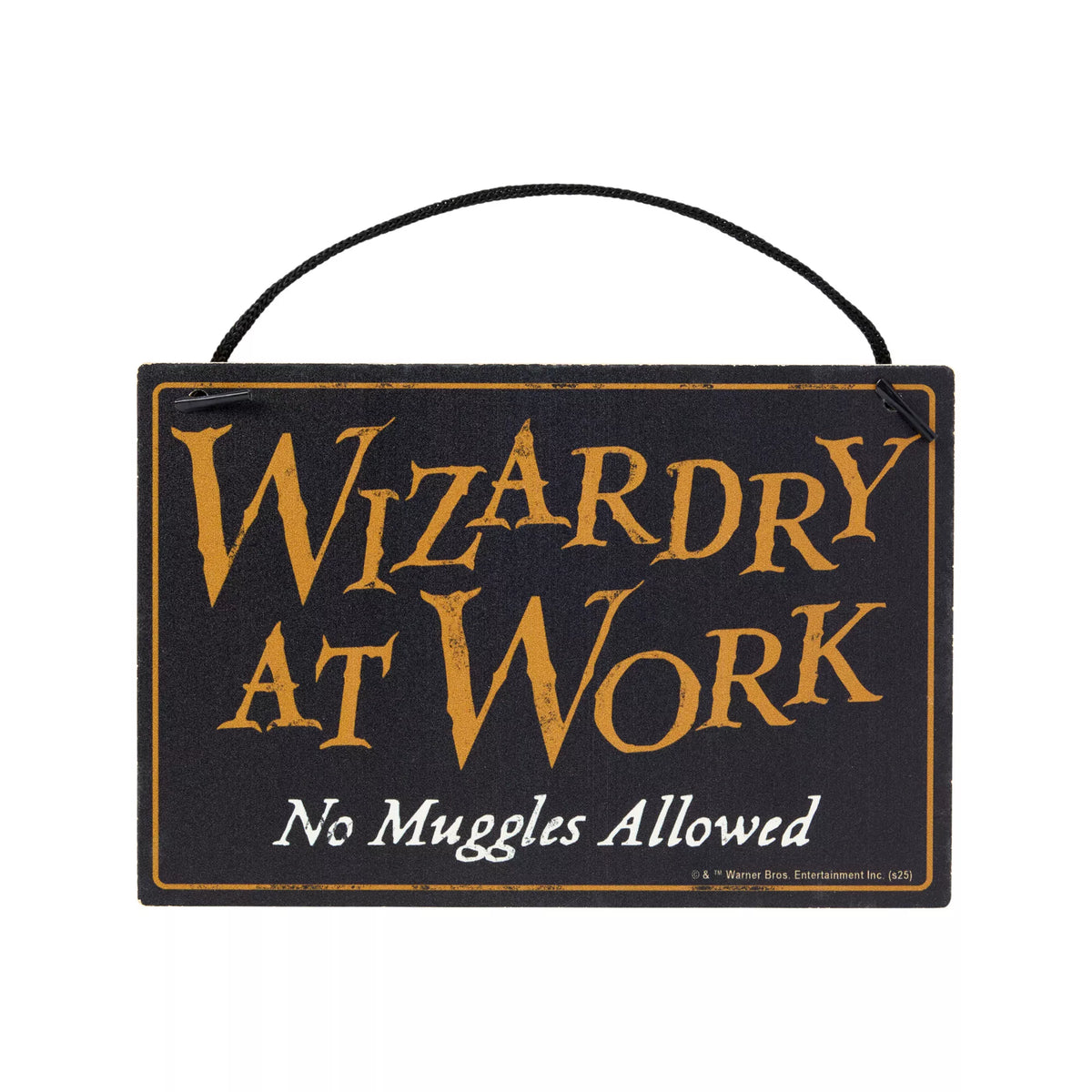 Harry Potter Reversible Muggles Sign